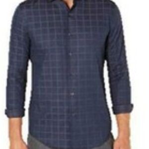 Hugo Boss Blue Casual Button Down Shirt